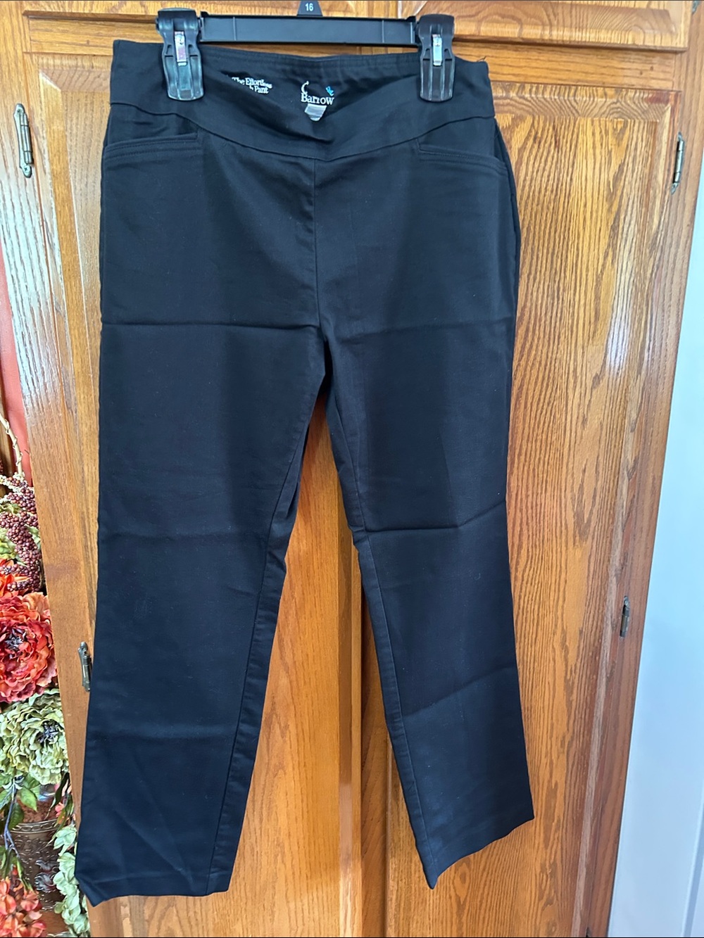 croft & barrow Black Straight-Leg Ponte Pants